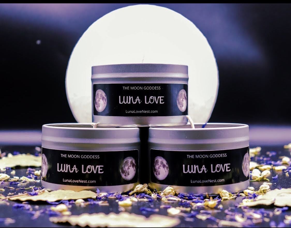 Luna Love Intention Candle