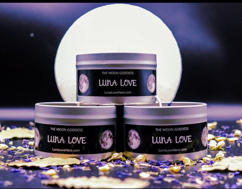 Luna Love Intention Candle